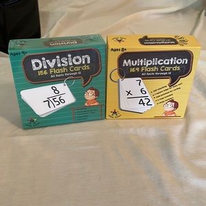 Multiplication & Division Flash Cards!